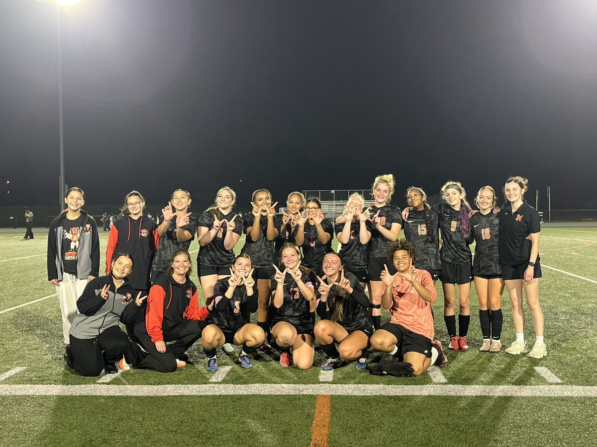 MassillonSchool's tweet photo. Lady Tigers WIN!🐅⚽️

Our Lady Tiger soccer team defeated Brush 4-1 tonight! Congratulations! https://t.co/EWhwC06e1I