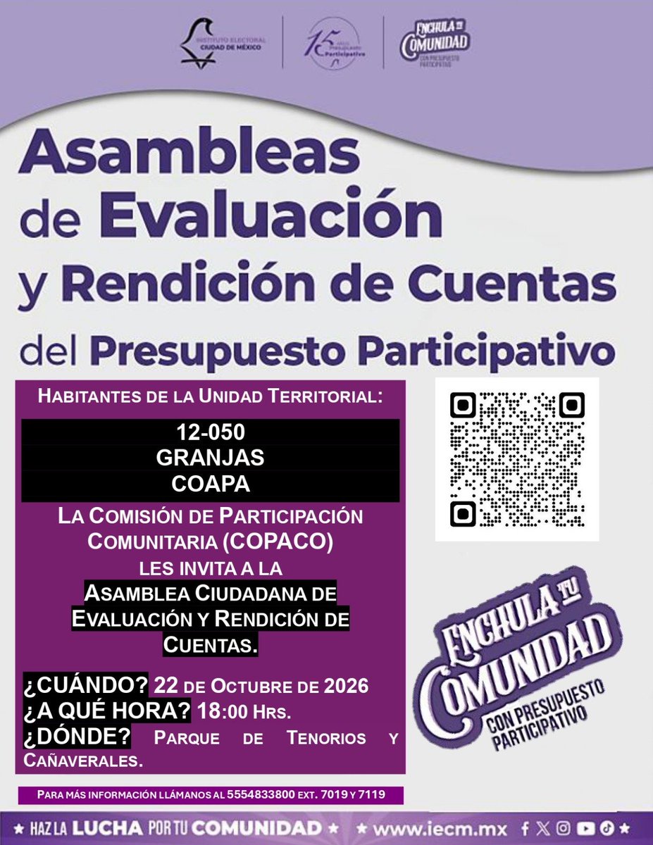 Distrito19IECM's tweet photo. te esperamos! https://t.co/ZEjv5ugKnS