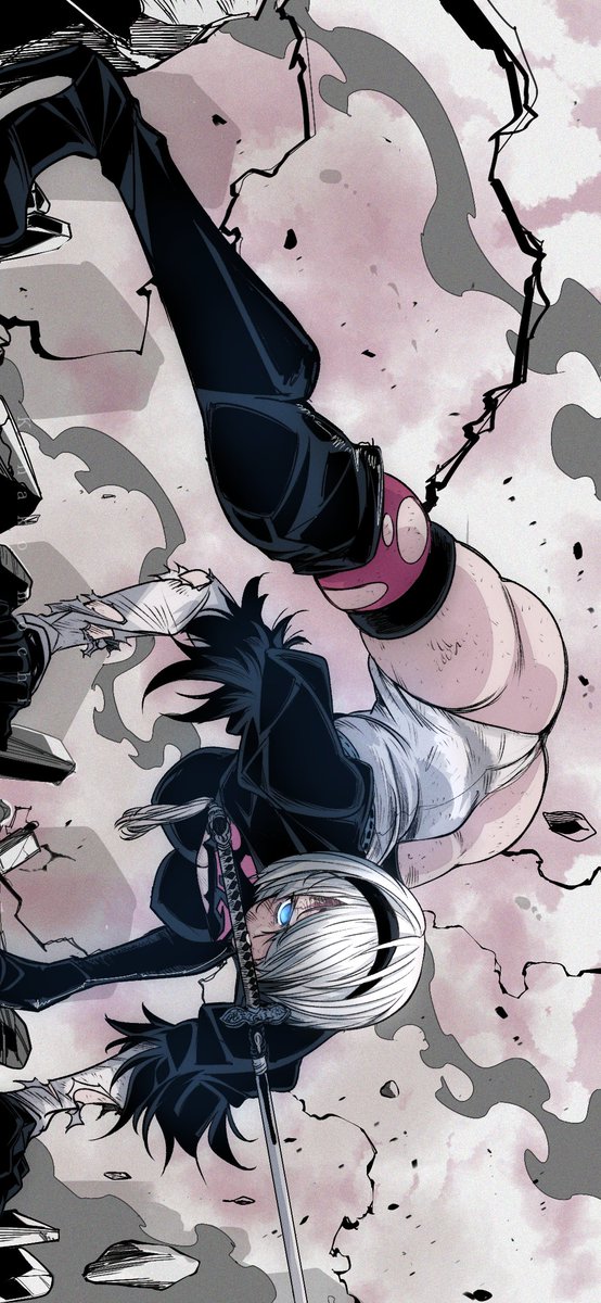 omochi_DB's tweet photo. 自爆2B⚔️😠 https://t.co/BHh6AOZzz8
