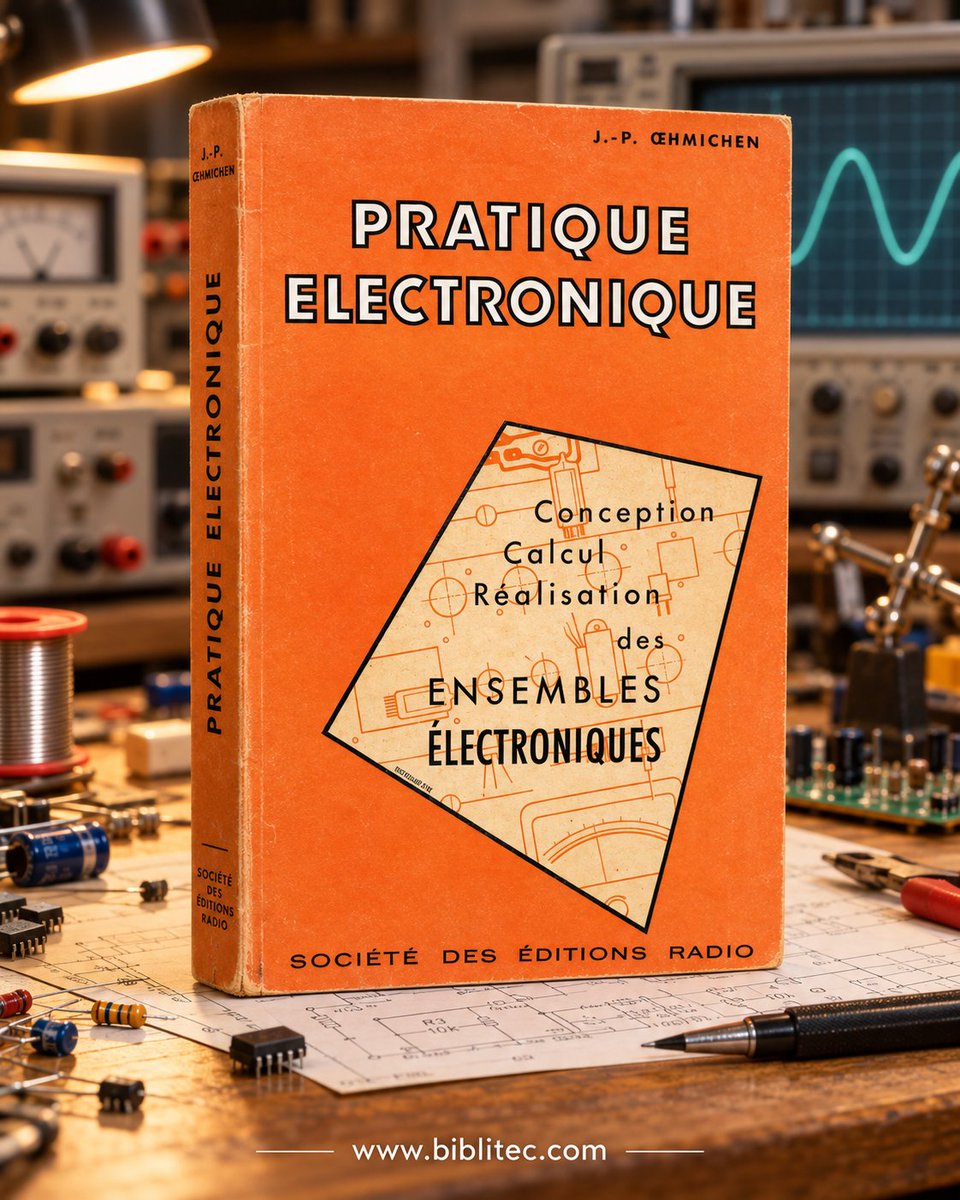 besst4u's tweet photo. Pratique électronique : conception, calcul et réalisation  https://t.co/W3sI22XXBV  #Electronique #PratiqueElectronique #Electromecanique #LivresTechniques #Biblitec https://t.co/3zdzpuFzv7