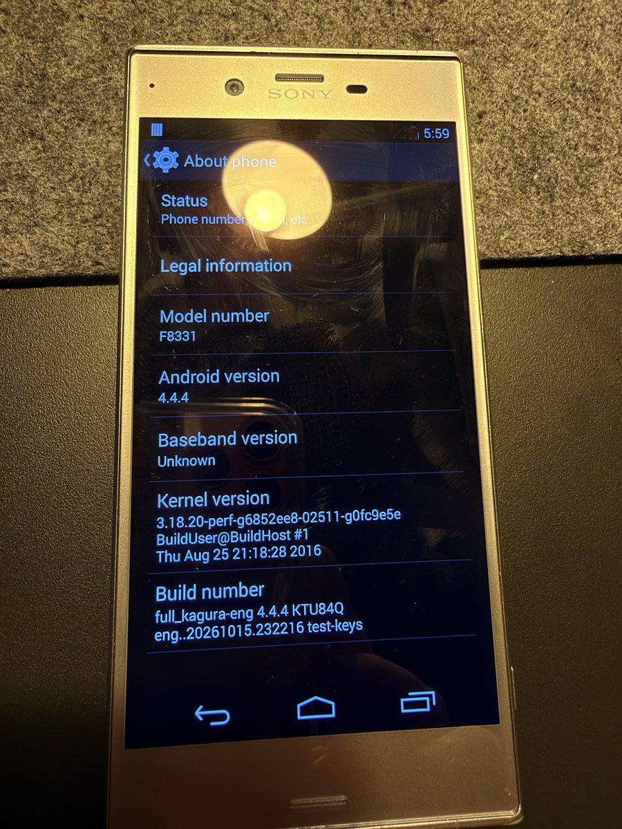 georgechrc's tweet photo. Took this and ran with it to my my regular XZ. It needed some work, but it’s somewhat nice to fiddle with now. https://t.co/SbmZ3tirpe