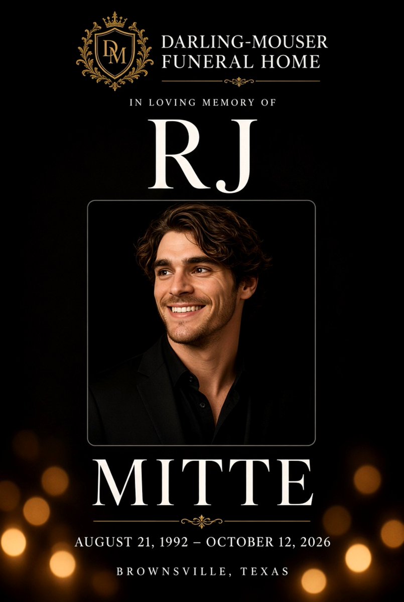 PHIL_ANAGA's tweet photo. Brownsville gathers to honor the life of RJ Mitte on Friday-October-16th.
 
He was handed a script and chose, instead, to walk beyond it.  

A smile that opened every room.  
A presence that created space where none had been offered to people like him.  

Rest easy, RJ. The story remains open.