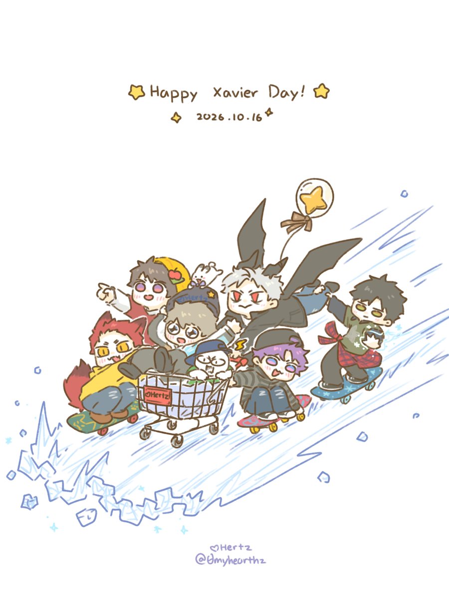 0myhearthz's tweet photo. ⭐️its xavier day!⭐️

now everyone is a sk8er boi 🛹✨️ https://t.co/LUctt1BftI