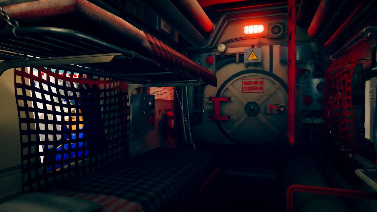 jellekayen's tweet photo. 深い海の底に沈む、深海潜水艇の狭い船内。
The cramped cabin of a deep-sea submersible on the ocean floor
World: Submarine
Author: Weden19
https://t.co/Cu8f7VftHf
#VRChat #VRChatPhotography #VRChat_world紹介 https://t.co/dkZWxTJXDZ