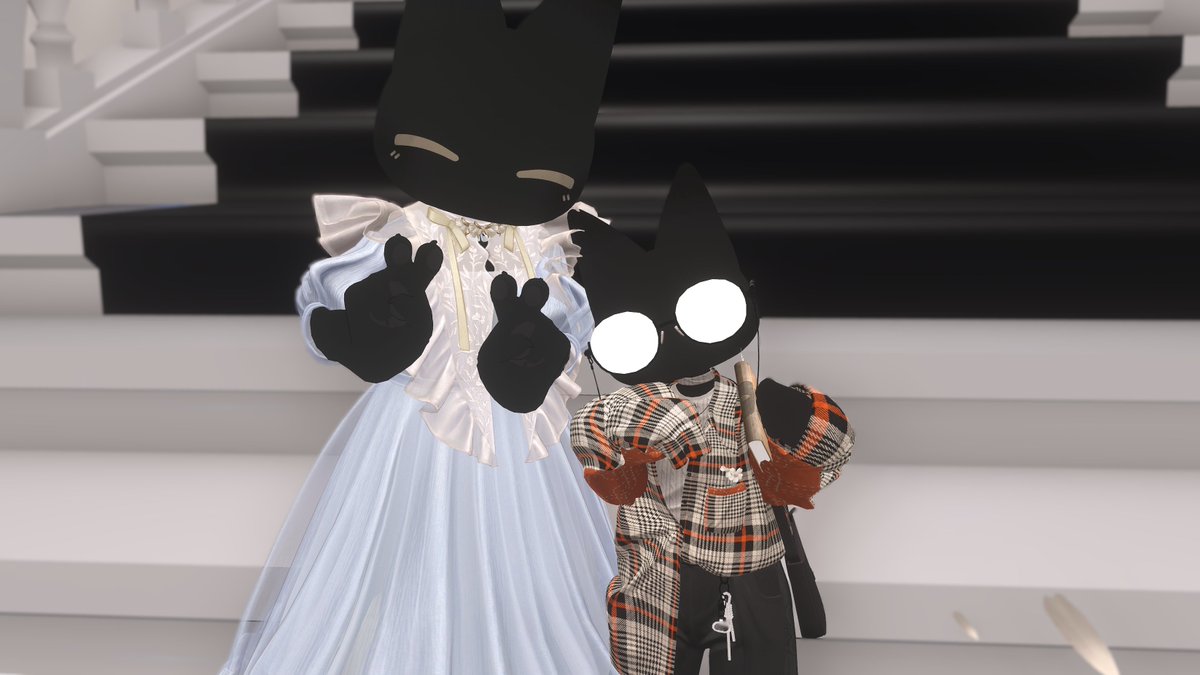 nenetaro_vrchat's tweet photo. フェニシフくん＆ロロニェくん集会！
ご来場いただきありがとうございました～！ #catprinces_meet https://t.co/dAJhOgGxER