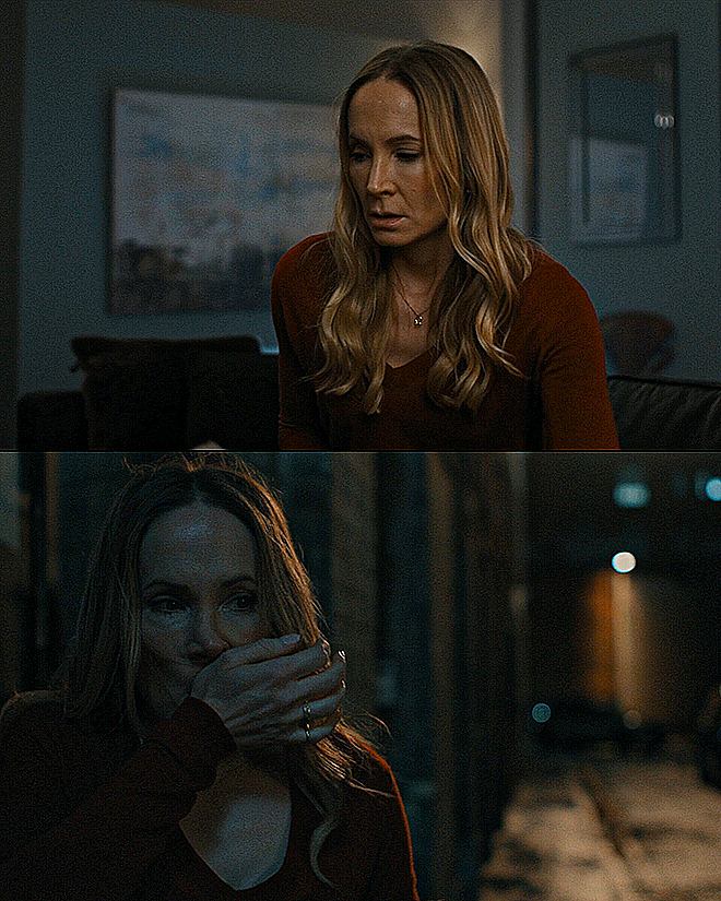 ScreenTalkHouse's tweet photo. It took a message Seraphina sent Donnie for Jan to finally realize that Donnie had been using her all along and that their accident was anything but accidental. #Mobland https://t.co/zMaolood3x