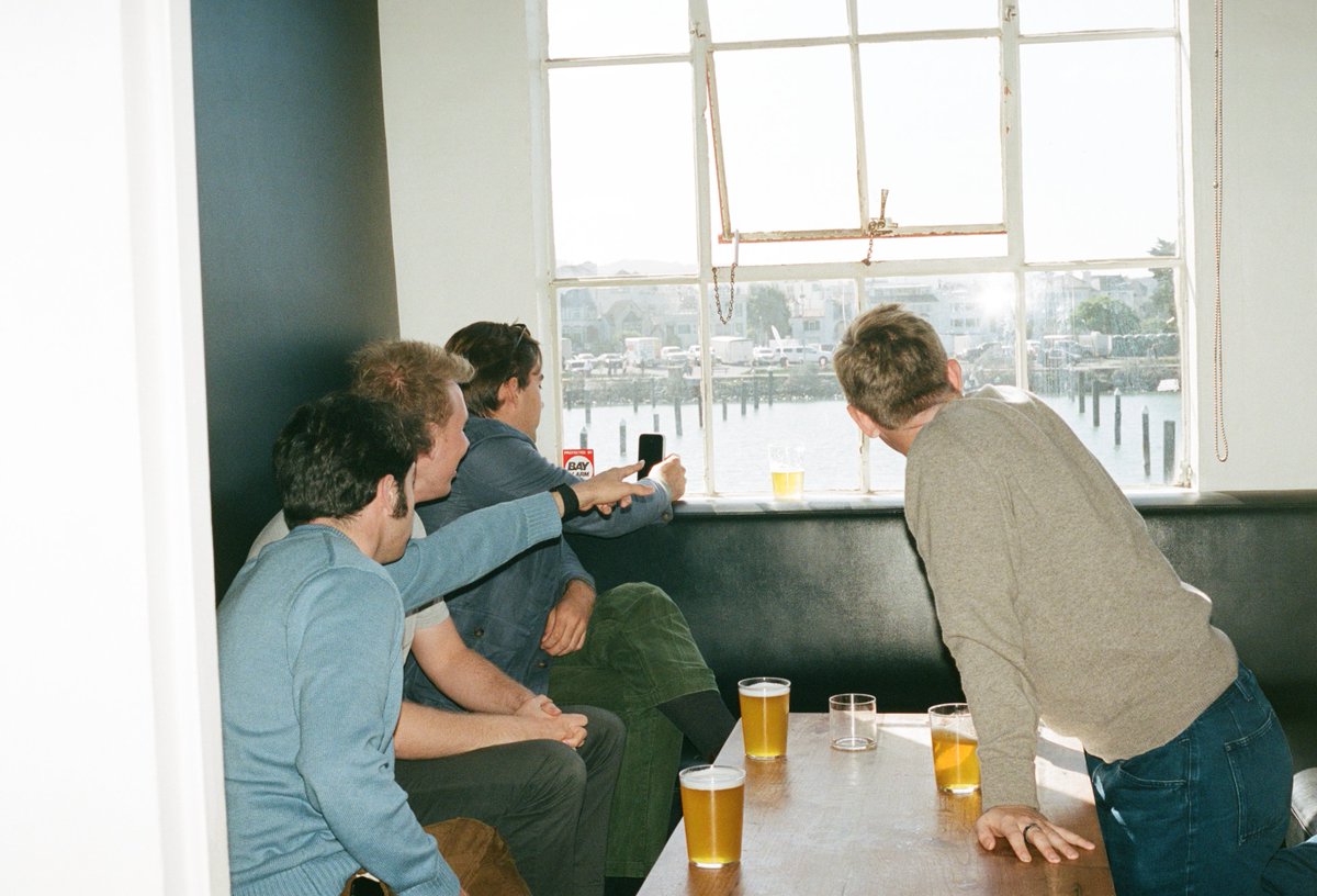 Simon__Grimm's tweet photo. Throwing a Works in Progress launch party that coincided with an air show over San Francisco Bay was really fun!

There is basically no hedonic adjustment to fighter jets soaring past your window. https://t.co/0NRWovQdLB