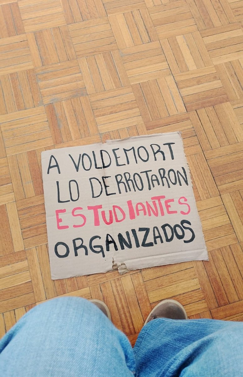 reglovesmimi's tweet photo. Mi cartel para la marcha universitaria, nos gasearon a lo loco peo viva la educación pública la concha de mi madre https://t.co/2TStndtbLQ