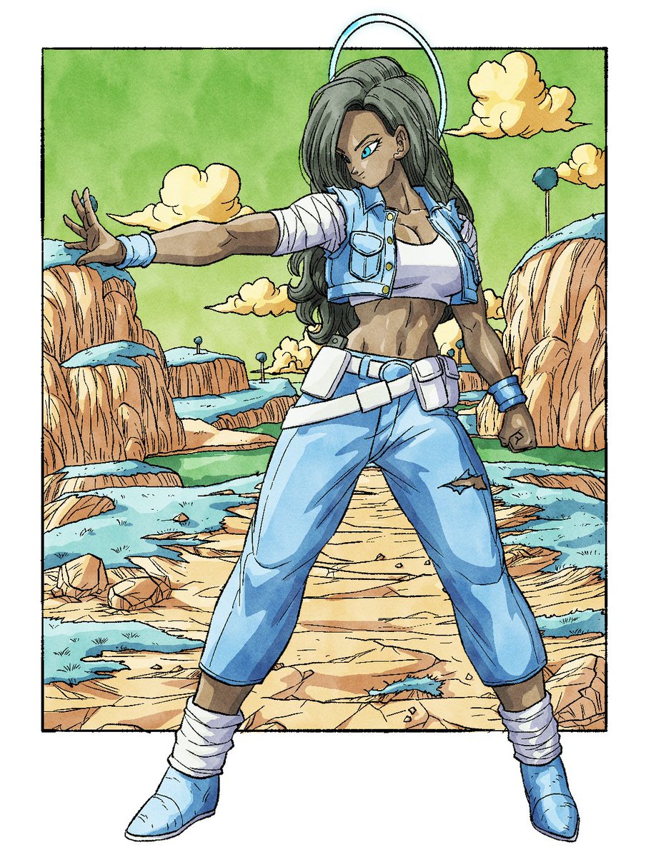 iamAashan's tweet photo. COmmission    

#DragonBall #Xenoverse3 #DB1_ART #Age1000 https://t.co/OP6EYVSnZN