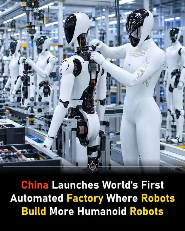 egetrorx's tweet photo. China’s XPENG Launches World’s First Automated Factory Where Robots Build More Humanoid Robots https://t.co/n8rZs8EDvJ
