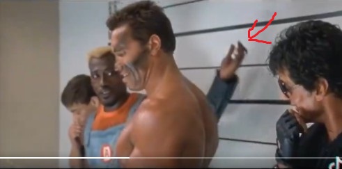 DeepstackChopra's tweet photo. @donniccolo Why is Wesley Snipe's arm wearing a sleeve here? wtf? https://t.co/SWaTwDkTxz