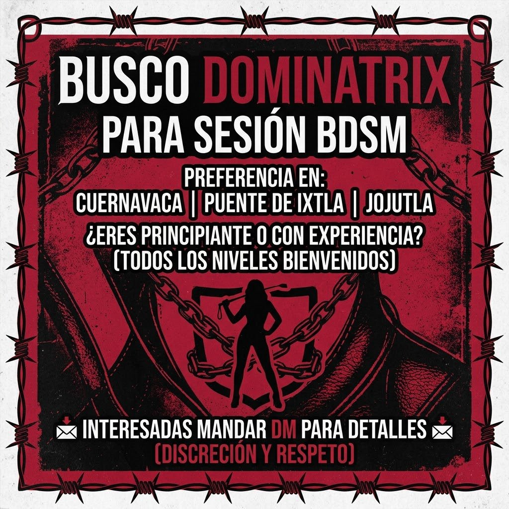 BondageKharly's tweet photo. ๐ Se acerca mi cumple y quiero festejarlo con una sesiรณn BDSM.
Busco Dominatrix en Morelos (Cuernavaca, Puente de Ixtla, Jojutla o alrededores).
โ๏ธ Todos los niveles son bienvenidos
#BDSM #DominatrixMx #Cuernavaca #PuenteDeIxtla #Jojutla #KinkMx #Morelos #FemDom https://t.co/os0COnlwEB