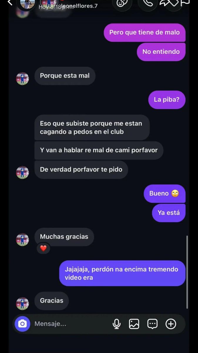 MSSCABJ's tweet photo. Terrible lo mala leche que es la mina, aunque esto le va a servir para que se deje de boludeces y se concentre en el fútbol de una vez. https://t.co/eTCBTbgXe6