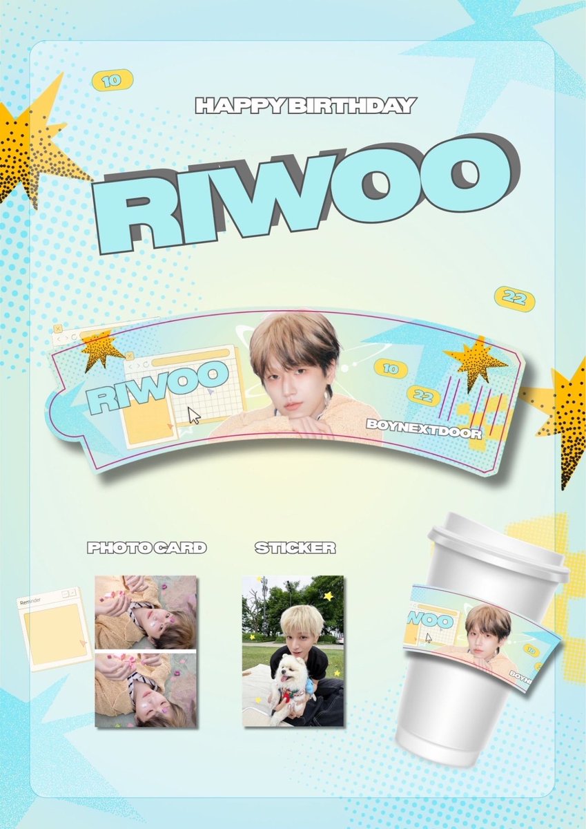 CafeTIAM's tweet photo. ꉂꉂ📢 𝙀𝙑𝙀𝙉𝙏

🗓 10/17〜

✧˚ ༘ ⋆｡˚ 𝑯𝑨𝑷𝑷𝒀 𝑹𝑰𝑾𝑶𝑶 𝑫𝑨𝒀 ✧˚ ༘ ⋆｡˚

#BOYNEXTDOOR #RIWOO
お誕生日をお祝いして 
カップスリーブを配布致します🎂🪽
皆様のご来店お待ちしております！

#HAPPY_RIWOO_DAY https://t.co/R5gY1b5OZF
