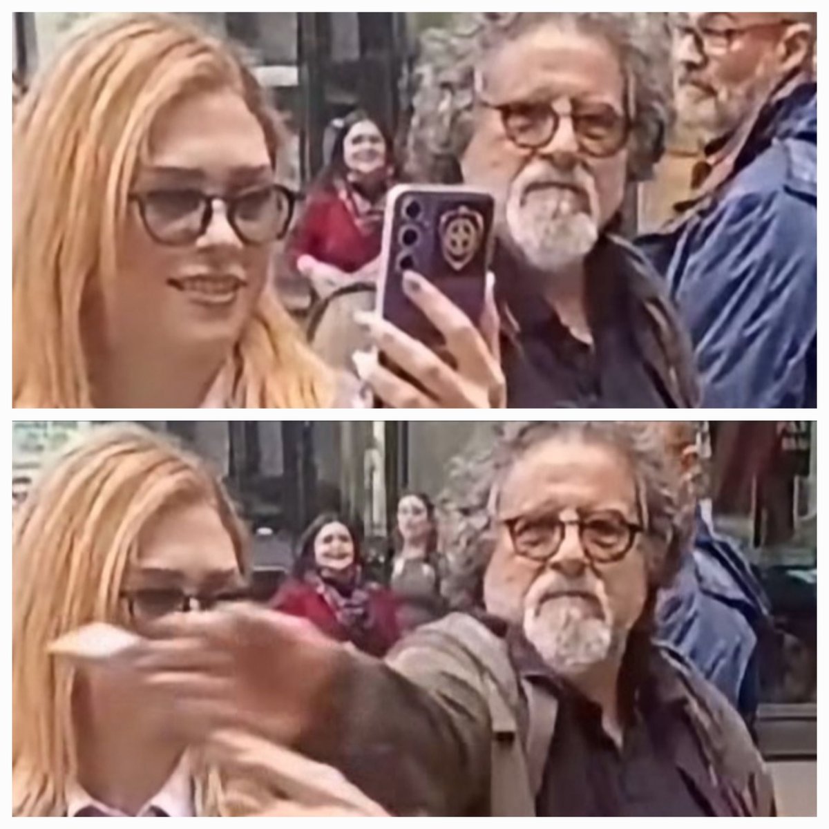 ViejoLibertario's tweet photo. El más joven y valiente de la marcha. https://t.co/y7HFiBPqXb