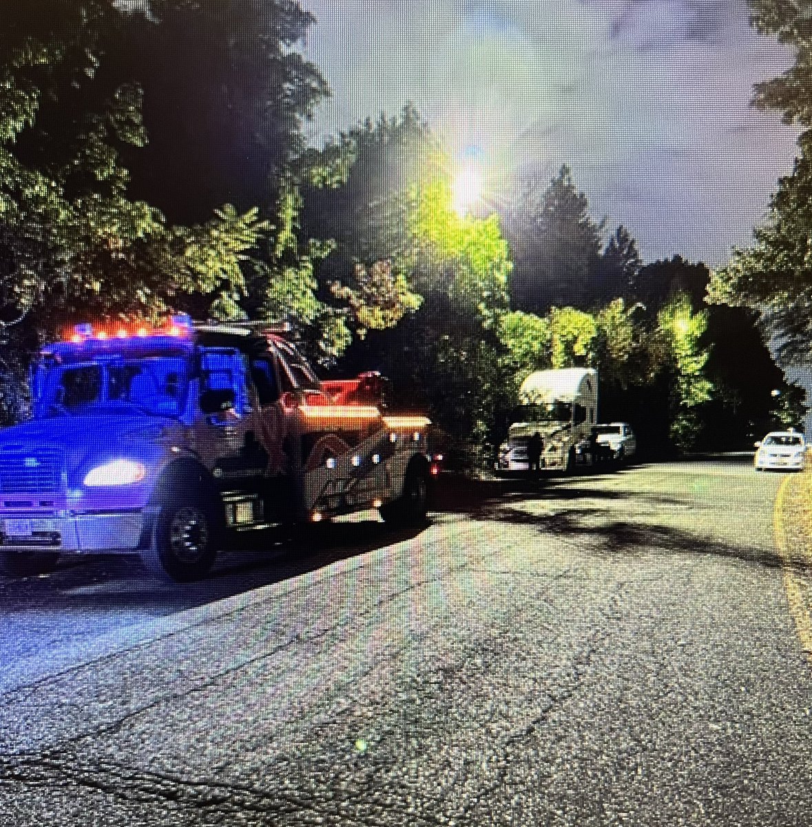 NYPD123Pct's tweet photo. Last night your Q-Team officers were out there answering community complaints about commercial vehicles being illegally parked along the Arden Ave corridor. During last night’s Heavy Duty Tow Operation many commercial trucks were removed from our streets. https://t.co/GBVygkftoc