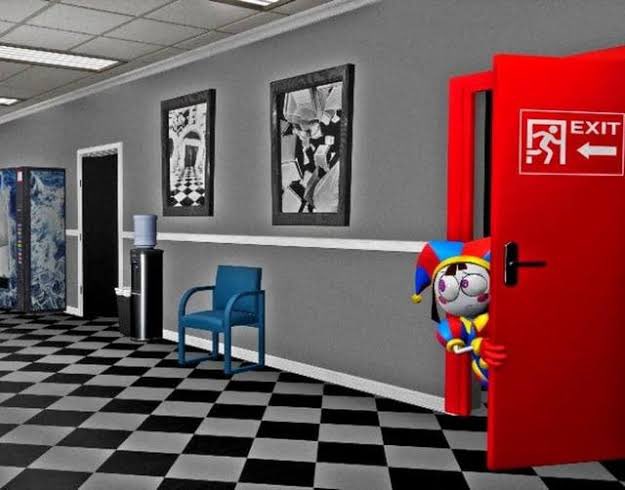 DrAwesomeV2's tweet photo. I still think TADC could’ve benefitted significantly from retaining this sorta uncanny valley, early computer-game vibe that the series presented itself as during the initial wave of promo material

Like this feels like a completely different atmosphere, let alone show https://t.co/IhmZrva2hz
