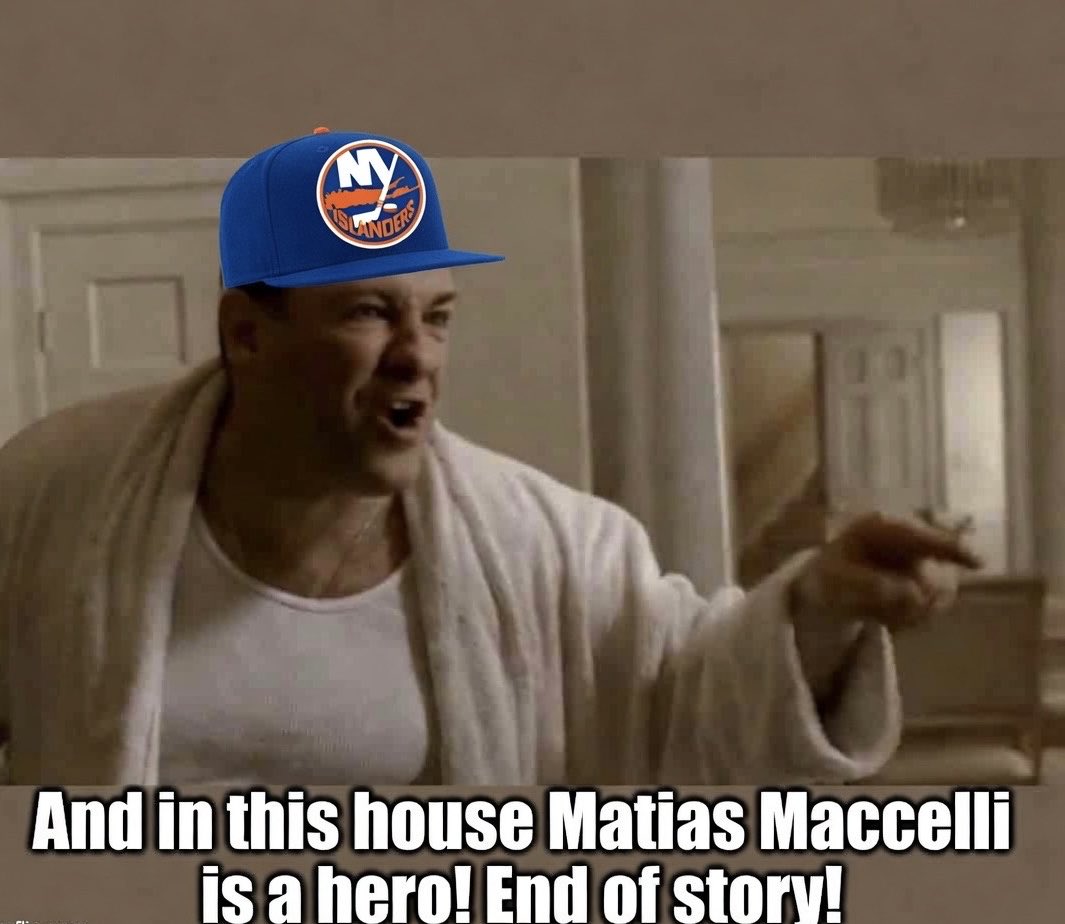 IslesSopranos's tweet photo. HE IS INEVITABLE #ISLES https://t.co/2tyWdCoWlN