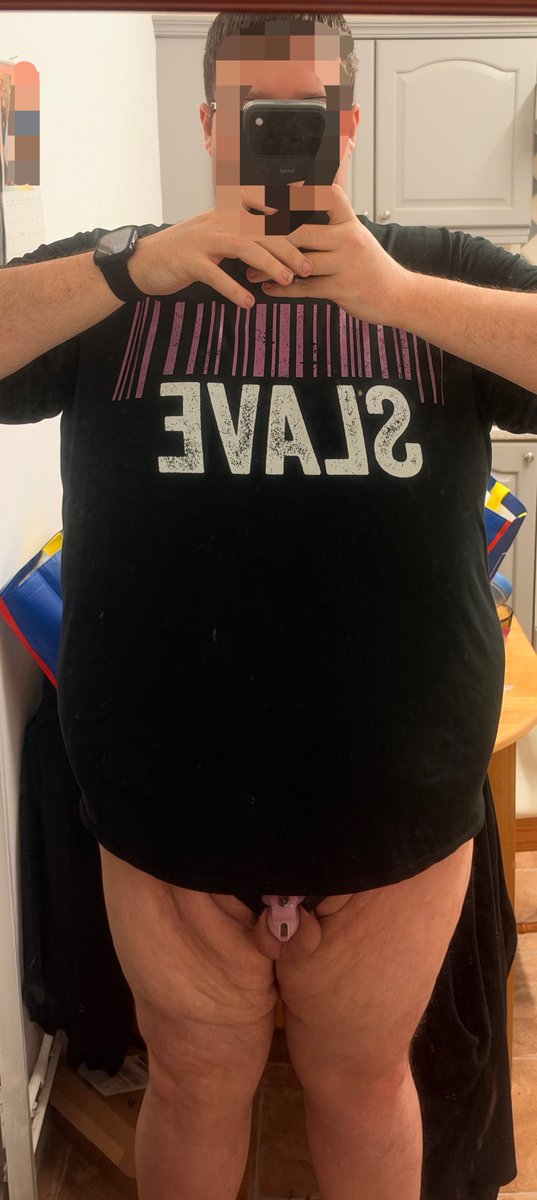 OwnedSlave__'s tweet photo. @GayChastity_RTs Half way there! #locktober #teamlocked https://t.co/3we9jqjKu2