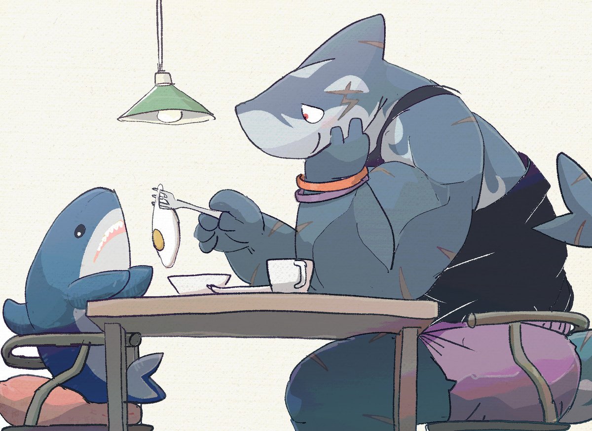 dum_ura's tweet photo. Roommate🦈 #放サモ https://t.co/NXRnQbk7yl