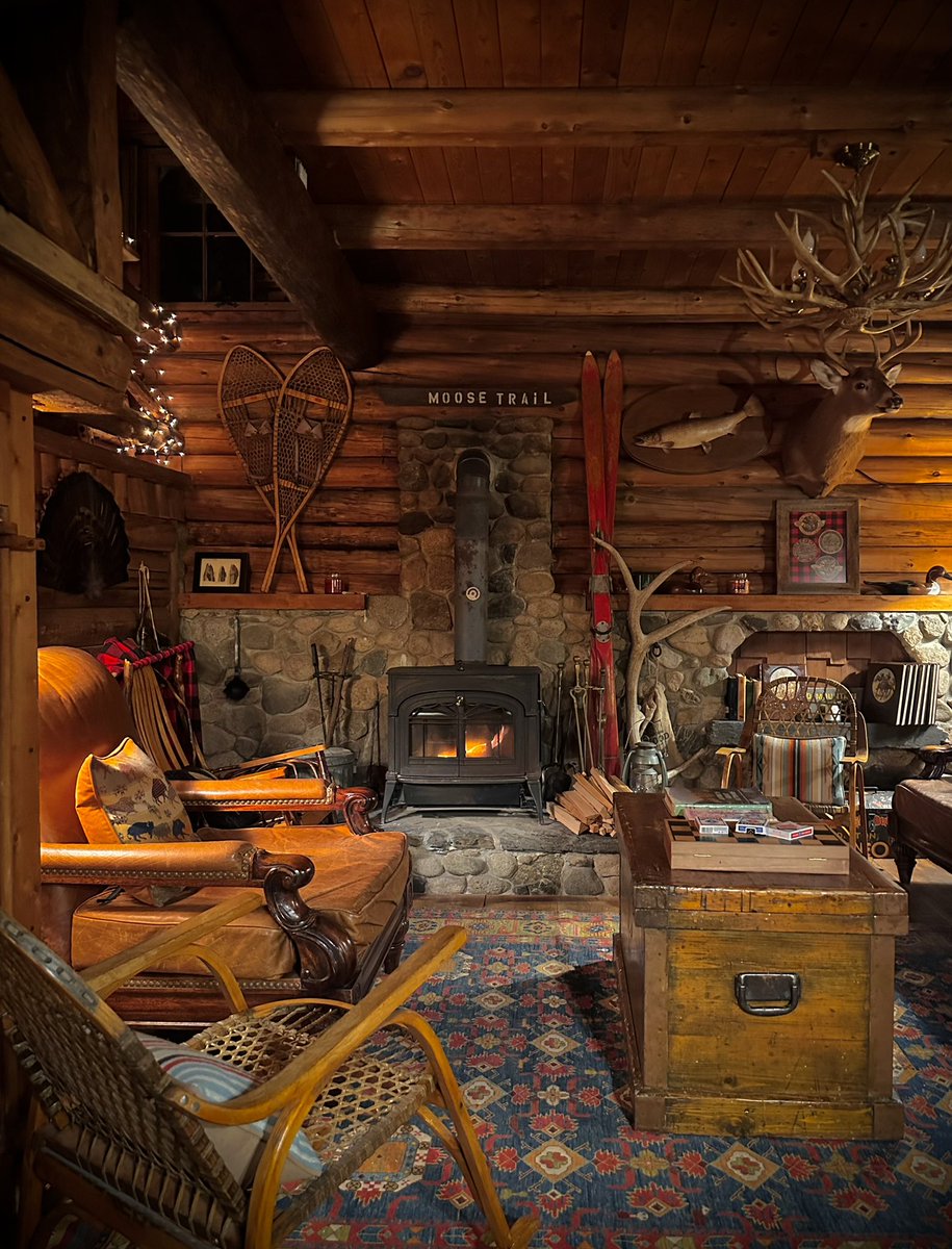 KJP's tweet photo. Spent the afternoon chopping wood and now I’m enjoying the embers of my labor. There’s something about a chilly fall night by the cabin fire that makes the world feel a little more like it used to. 🫎🪵 https://t.co/yJQLwN9b7K