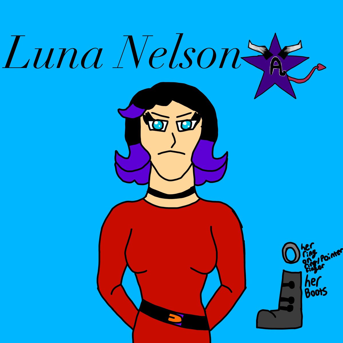 LeonKennedeyx's tweet photo. This is my Resident Evil OC Luna Nelson. First pic is what I drew of her ref and the second pic is drawn by a friend that I commissioned them to make. They go by dragonboykam on discord https://t.co/lojEI9c8c2