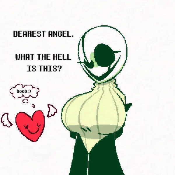 Tess!! (FOUNDER OF BLACKCAT) on X: "I miss the big boob gaster trend (# ...