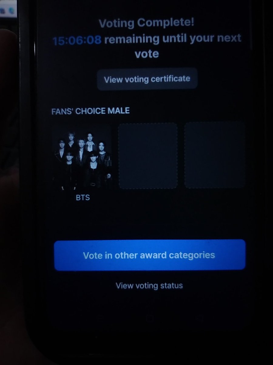 Myg_Kthv's tweet photo. Don't forget to vote #BTS  for Fan's Choice Male at #2026MAMAVOTE https://t.co/S6iy1nsdWo