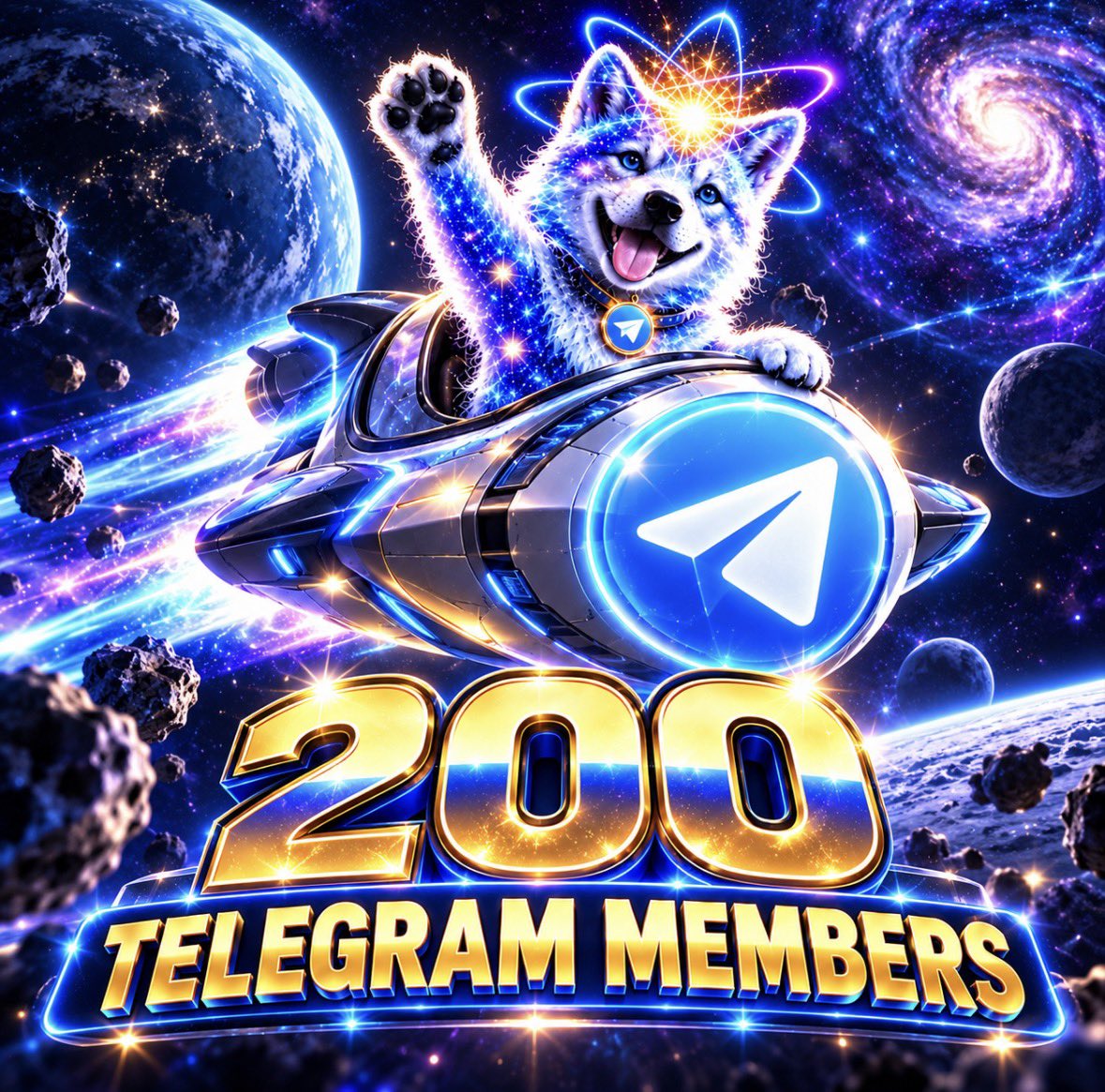 DreadMark18's tweet photo. 200 TELEGRAM MEMBERS!

Just Day 2 of the $QI Telegram community and we’ve already reached another incredible milestone!

The growth, positivity, and enthusiasm have been absolutely amazing.

Thank you to every single Quant helping make this community what it is!

And we’re just getting started!

https://t.co/5KQLvbJp69

#Crypto #CryptoTwitter #CT #QuantumInu #PQC