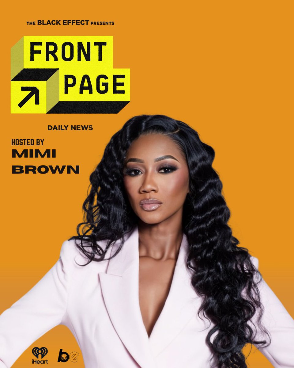 mimibrowntv's tweet photo. The New Episode of Front Page is LIVE 🎙️

Mimi breaks down the day’s biggest stories:

-     Kamala Harris talks voting rights, midterms and 2028 with Keke Palmer.

-     Netflix develops a documentary about Daejon Love, accused of posing as a 49ers player to scam women.

-     Six Flags Over Georgia reopens Friday after a fatal roller coaster fall.

From the @BlackEffectPods Podcast Network.

Get caught up on today’s headlines. 👇🏾
https://t.co/plms1UP78s