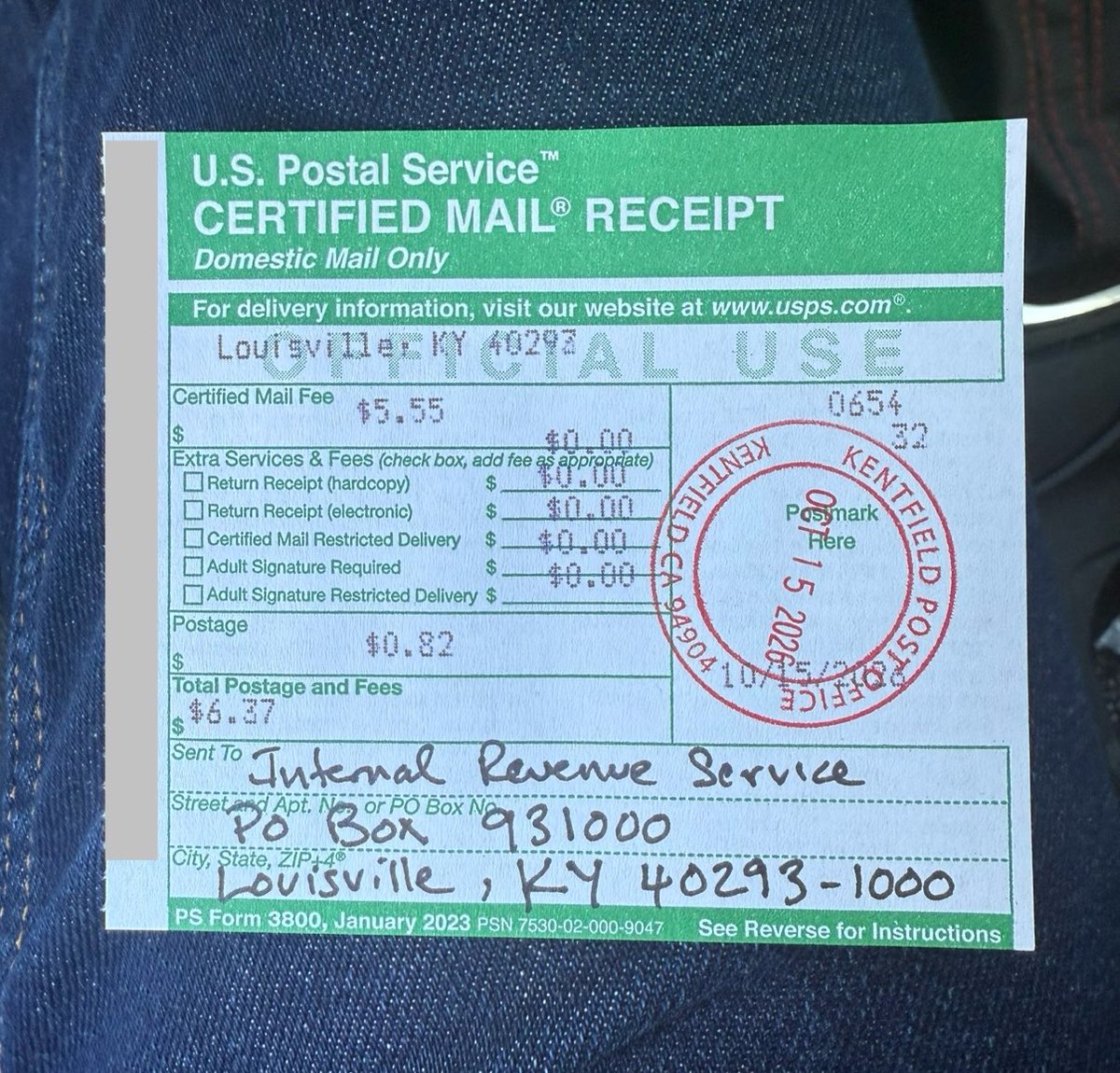 peter's tweet photo. I just sent a physical paper check to @IRSnews because their payment system is down. I’ve worked in digital payments for over 15 years and checks still aren’t dead yet. https://t.co/7Gr6LbgI3E