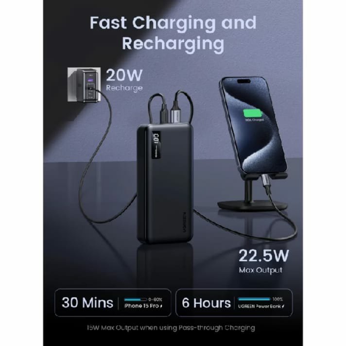 achako22's tweet photo. 🔋 UGREEN Power Bank
10.000mAh &amp; 20.000mAh
Fast Charging 20W / 30W
Cocok untuk iPhone &amp; Android
Charge cepat, kapasitas besar, praktis dibawa kemana-mana
Siap temani aktivitas harian &amp; traveling ⚡

Order Now
https://t.co/wWueeEvoy1

#UGREEN #PowerBank #FastCharging https://t.co/GsHl9flwv6