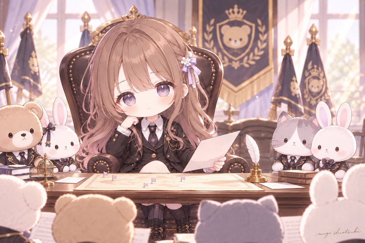 mugi_shiotsuki's tweet photo. 「今日はハムスター組を狙おうと思う」

 #ボスの日 https://t.co/pTF6tQwKHm