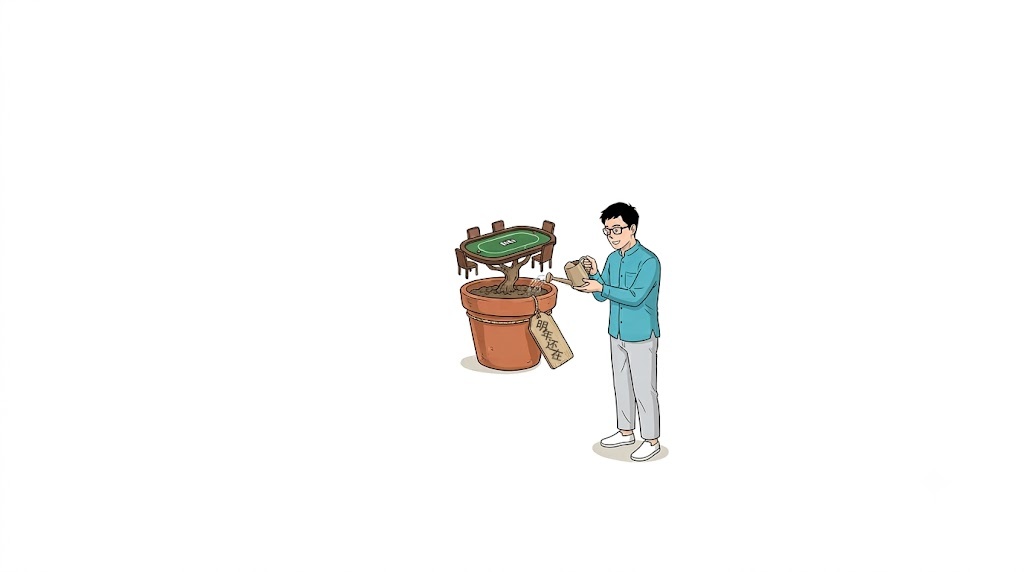 antsjtu's tweet photo. 写给在牌局已经会赢的人：钱在这张桌上是计分器，不是奖品；牌局是生态，不是提款机；真正的资产在桌外。
扑克理念第一篇：让这张桌子明年还在、后年还在，而且大家依然欢迎你坐下。
https://t.co/D0jOZCzrbw https://t.co/p0IJL6A90R