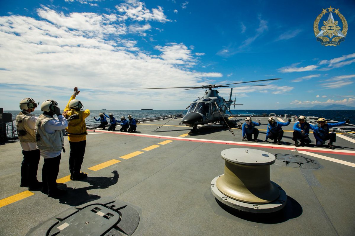 TeamAFP's tweet photo. AFP, US Forces Successfully Conduct 16th Bilateral Maritime Cooperative Activity

The Armed Forces of the Philippines (AFP) and the United States Pacific Command (USPACOM) successfully conducted the 16th Bilateral Maritime Cooperative Activity (MCA) in the West Philippine Sea on October 14, 2026, strengthening maritime interoperability and operational coordination between the two forces.

The Philippines deployed the Philippine Navy’s BRP Miguel Malvar (FFG6) with AW109 helicopter, and Philippine Coast Guard vessel BRP Melchora Aquino (MRRV 9702). The United States on the other hand deployed USS Warrior (MCM 10). Participating forces conducted Passing Honors and Photo Exercise during the one-day activity. 

The latest iteration of MCA underscores the Philippines and the United States’ continued commitment to strengthening defense cooperation, enhancing maritime capabilities, and supporting a free, open, and secure Indo-Pacific.///

Photos and videos by: PO3 Gonzales PN / PAOAFP

#AFPyoucanTRUST
#OneAFPOnePhilippines
#StrongAFPStrongPhilippines
#OurSeasOurRightsOurFuture
#MatatagNaSandigan 🫡🇵🇭