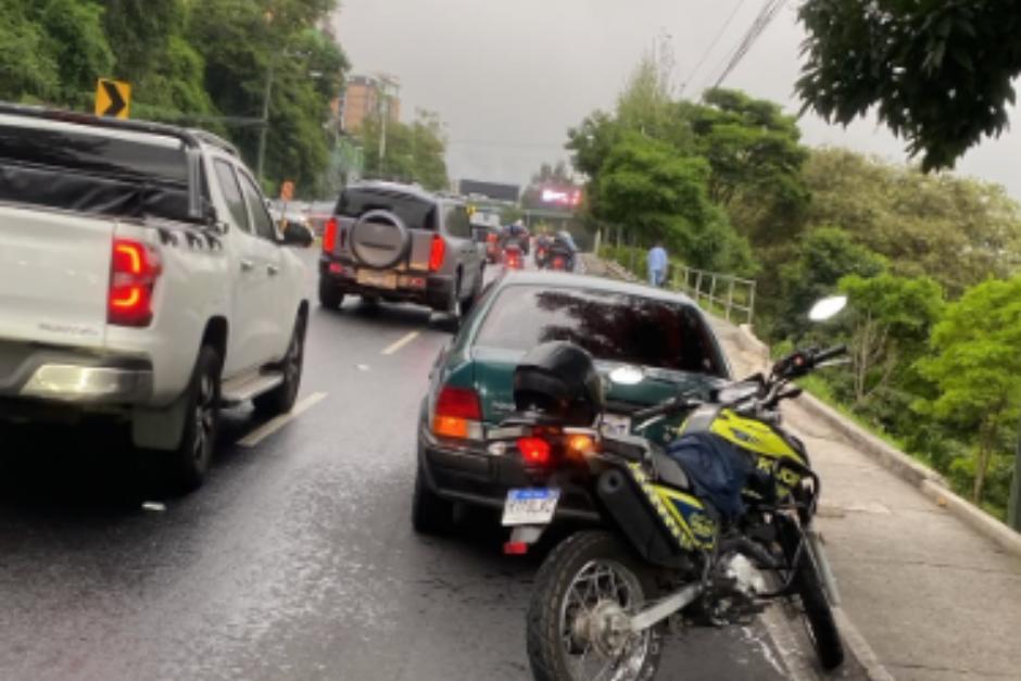 Así se encuentra el tránsito en la ciudad esta tarde de jueves