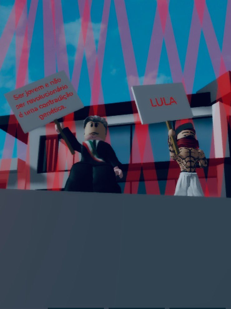 childuckin's tweet photo. protesto revolucionário no roblox https://t.co/vUP3dFMSXf
