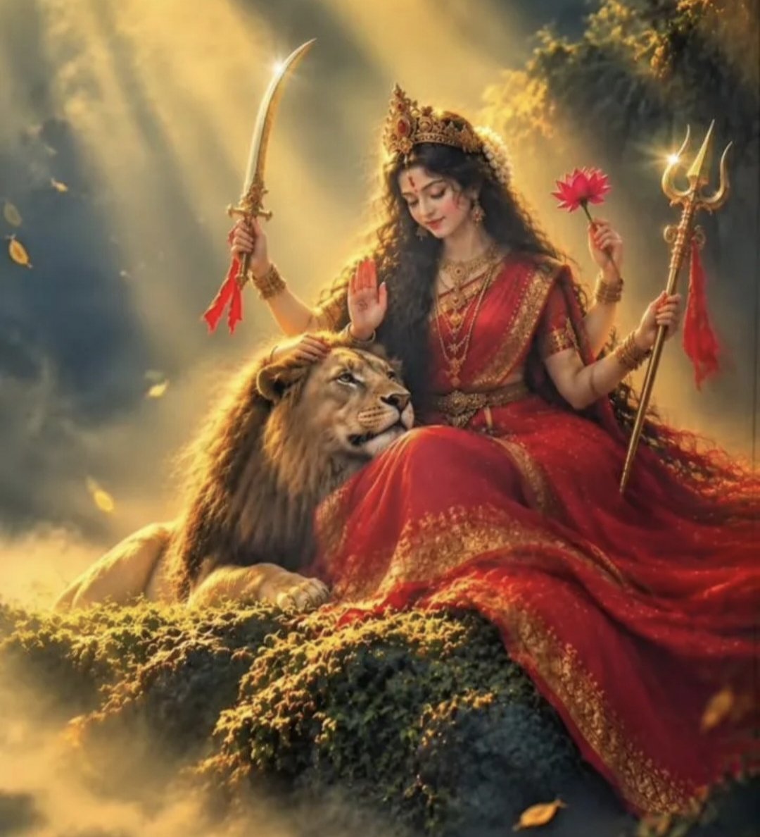 MeriRani111's tweet photo. राम राम सा नमो महालक्ष्मीय वंदन प्रणाम 🤗☕👈

           🚩#जय_माता_कात्यानी_देवी 🚩

#चन्द्रहासोज्वलकरा शार्दुल वर #वाहन कात्यायनी #शुभ दद्दादेवी दानव #घातीनि ।।।

#जय_माता_रानी 🙏🚩
#शुभ_प्रभात_वंदन 🤗☕👈 https://t.co/wynlA3Em48