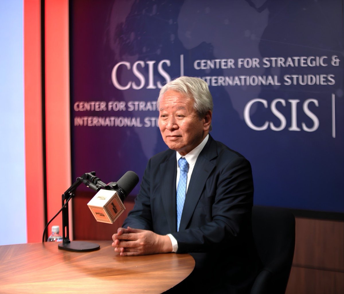 jica_direct_en's tweet photo. Catch JICA President TANAKA Akihiko on CSIS Global Development’s The Opportunity Horizon discussing how strategic partnerships, concessional lending, and country ownership are shaping the future of global development.
Watch now: https://t.co/mZt6srdgbL https://t.co/fwtUW552Lj