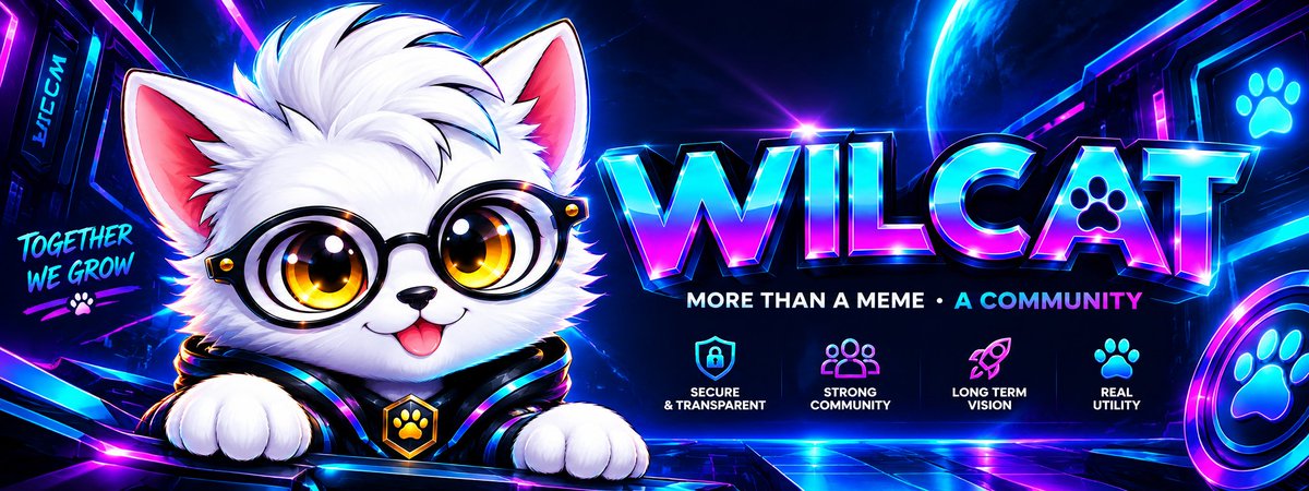 wilcat_wct's tweet photo. 🐾 WIL CAT
Wild future. Solid foundation.
$WILCAT

CA: 6hbDSr58ntM5dmXBksiQP8kUtipYSyCaPgNf2Rgdpump

🔗https://t.co/zbHgovK3mO https://t.co/mDn9BlKjkH