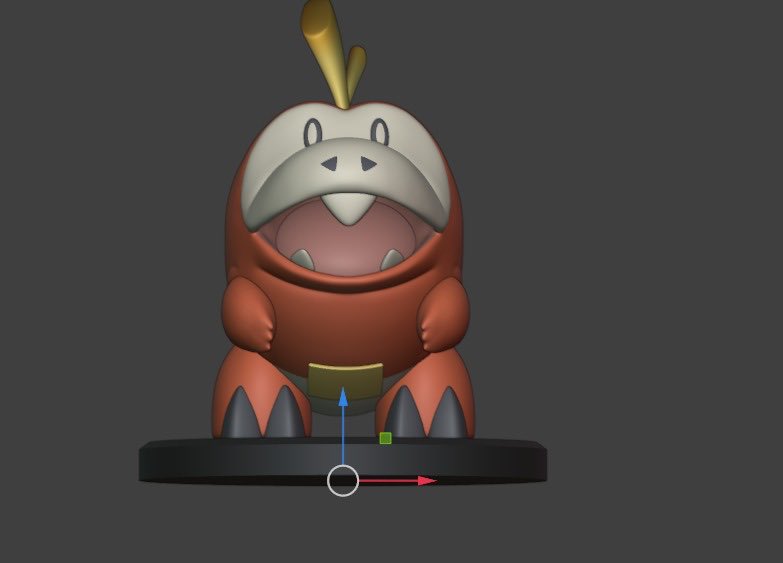 KevinIa14377395's tweet photo. 🔥 I just sculpted Fuecoco in Blender! 🐊

Watch the full 3D sculpting process on YouTube! 🎨👇 https://t.co/EUZmJ04nWT
Which Pokémon should I sculpt next? 👀
#Pokemon #Fuecoco #Blender #3DArt #SpeedSculpt https://t.co/Y3748ReppK