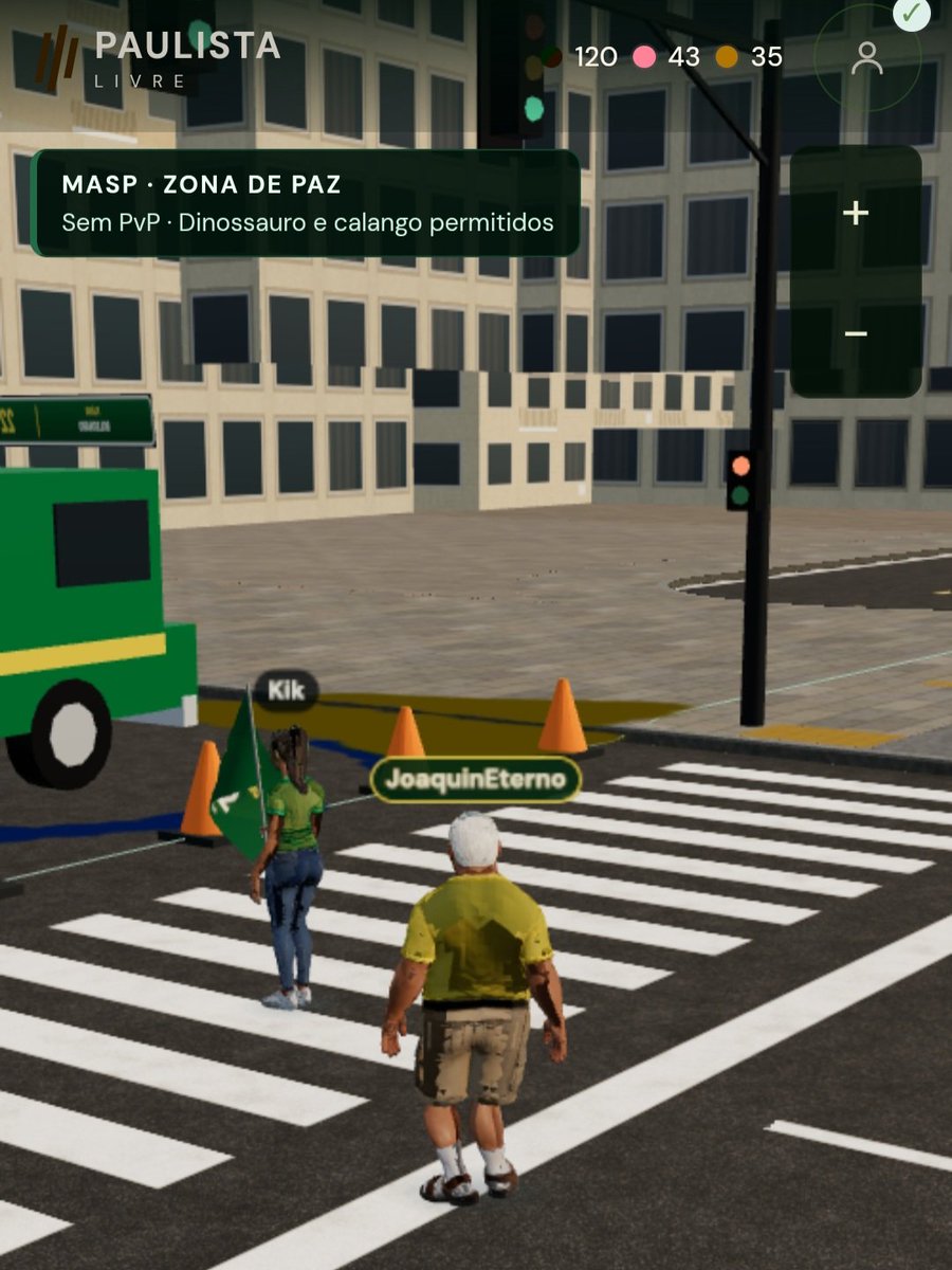 JoaquinTeixeira's tweet photo. 🇧🇷 CHEGUEI NA AV PAULISTA PORRA!
Vou botar a petezada pra correr!

Jogo 100% Patriota, desenvolvido por patriotas, sem lei ruaney dos games!

Se cadastre e jogue clicando aqui 👇
https://t.co/o5zicYbEAn https://t.co/s8WArHKmOJ