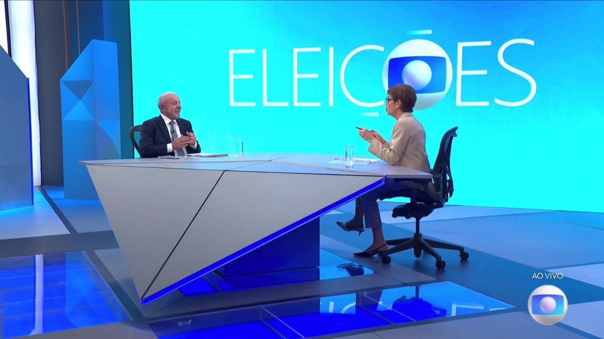 soulanzin's tweet photo. Lula está MACETANDO nas respostas das perguntas. O cara sabe falar, sabe se comunicar e ser carismático!

#LULANAGLOBO https://t.co/88og8jY1cu