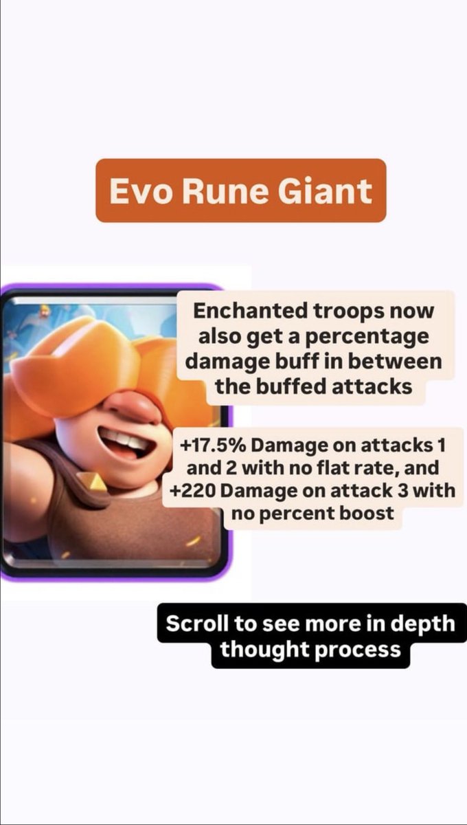 Grimalackt's tweet photo. Evos and Heroes Ideas: Hero Lumberjack, Evo Rune Giant (taken from my Reddit) https://t.co/u0l3vOQAqh