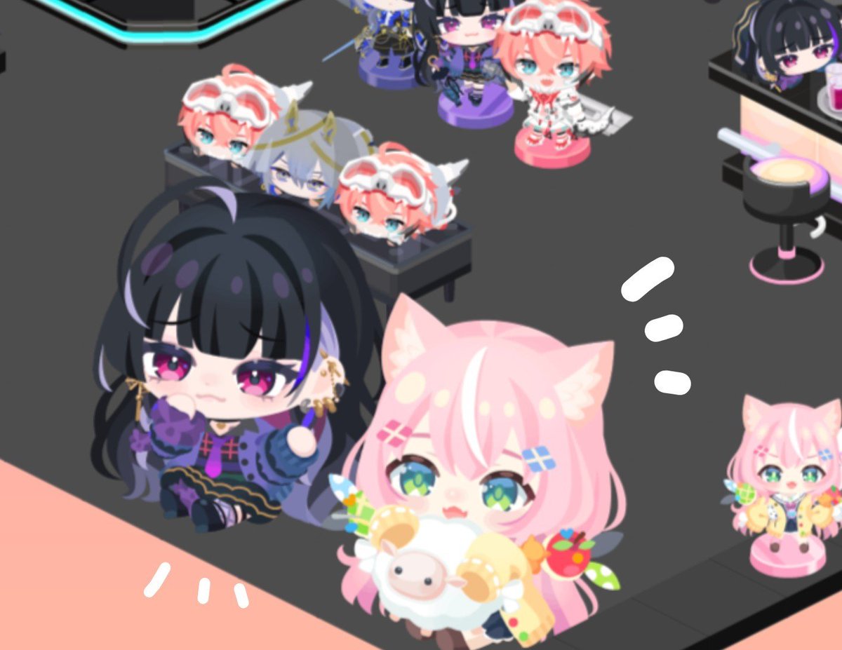 ssc_kirsche333's tweet photo. ナリメロコラボありがとうございました🩷💜あつめきったぞ～！！！
酒やメとくもやんも並べられて嬉しい😭 https://t.co/PyPIPnFD0H