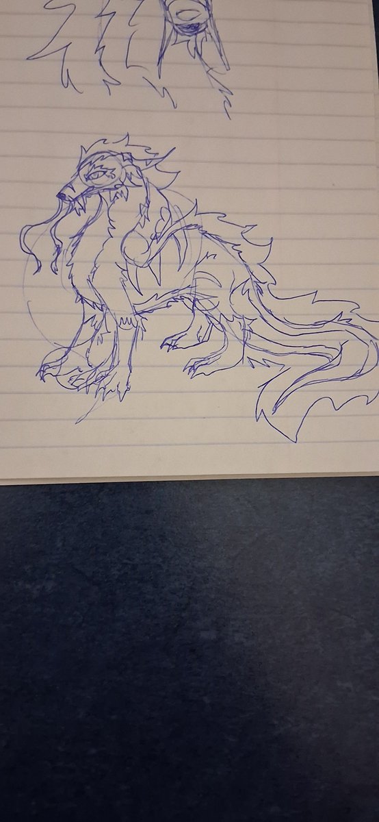 Meeeeeeosm's tweet photo. Super evil dragon https://t.co/aEDK2kPHZ0