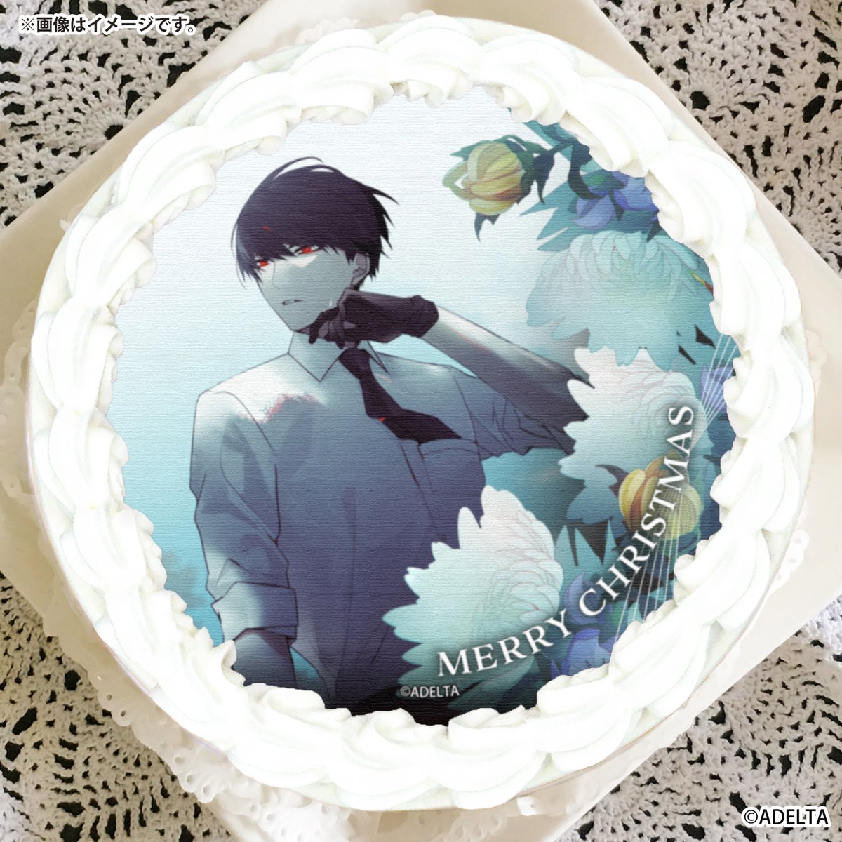 happypriroll's tweet photo. 『#大穢』
クリスマスケーキ2026の発売が決定‼🎅🎂✨

今年も大崎さんと共にクリスマスをお祝いしませんか♪
購入特典缶バッジ付きで全国へお届けします🎁

早期ご予約割引も実施中ですので、この機会をお見逃しなく！

⬇詳細はプリロールHPをチェック！
https://t.co/gwFMSrZq2D https://t.co/yEhwlDX2yN