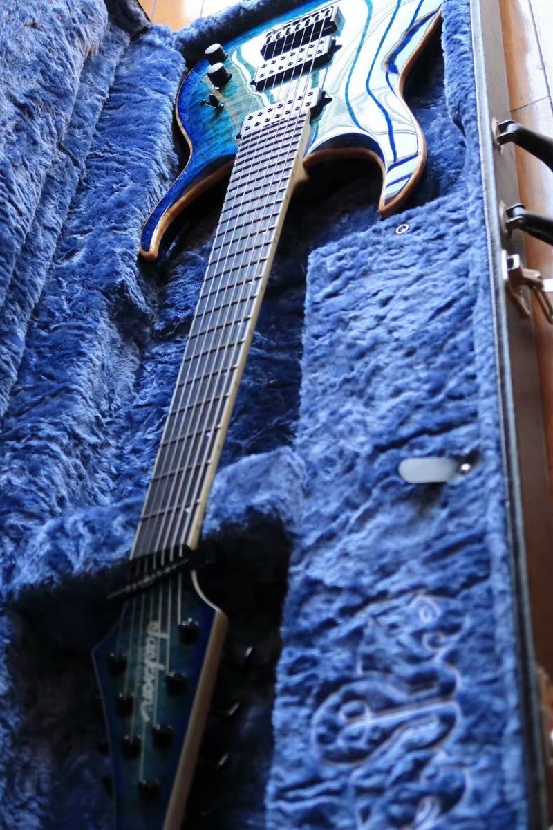 aviations494's tweet photo. #自慢の青いギターを晒せ 
PRS SE Mark Holcomb Signature
Jackson USA Misha Mansoor Signature Juggernaut HT7 https://t.co/5YUYnD2BYn