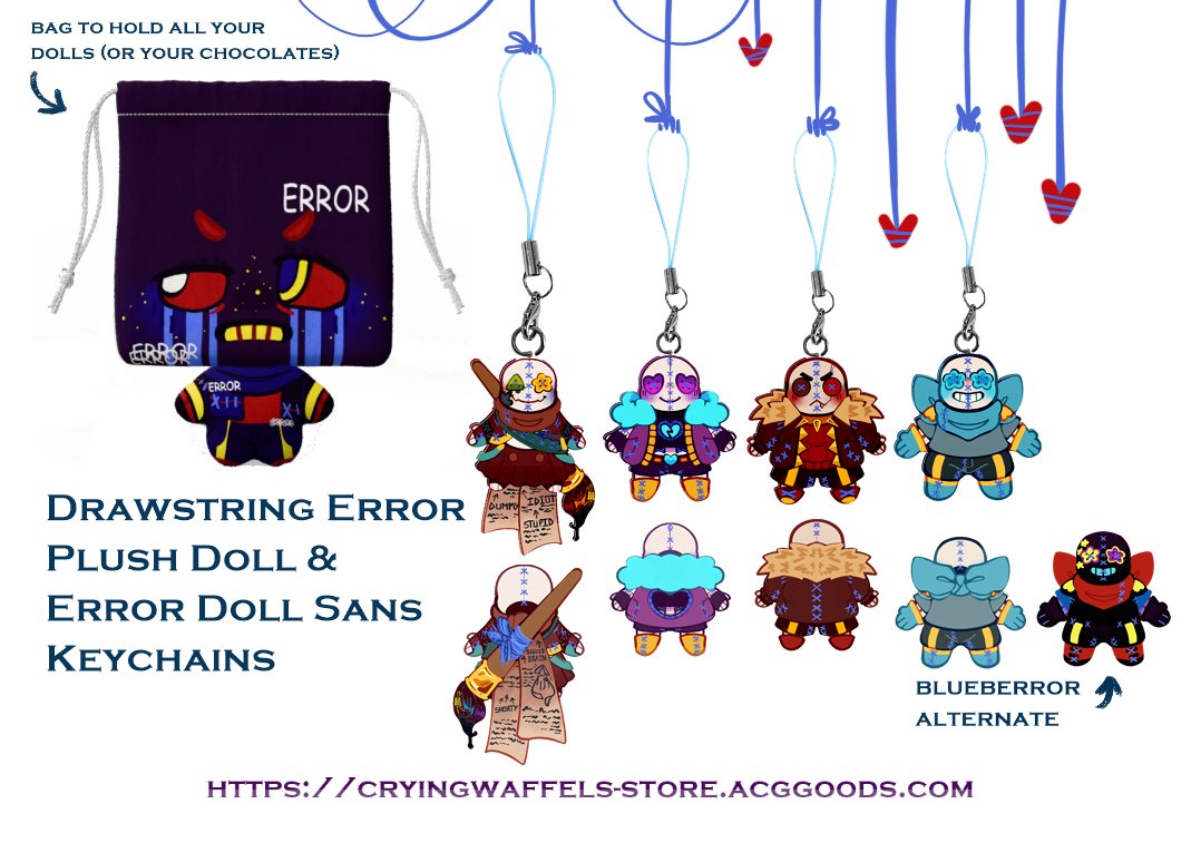 cryingwaffels's tweet photo. I've officially updated my shop with everything I've been working on for the past couple months! All the plush dolls are now available there, as well as some extra goodies I've worked on, on the side :] ✨ https://t.co/8KqfHS9dZm