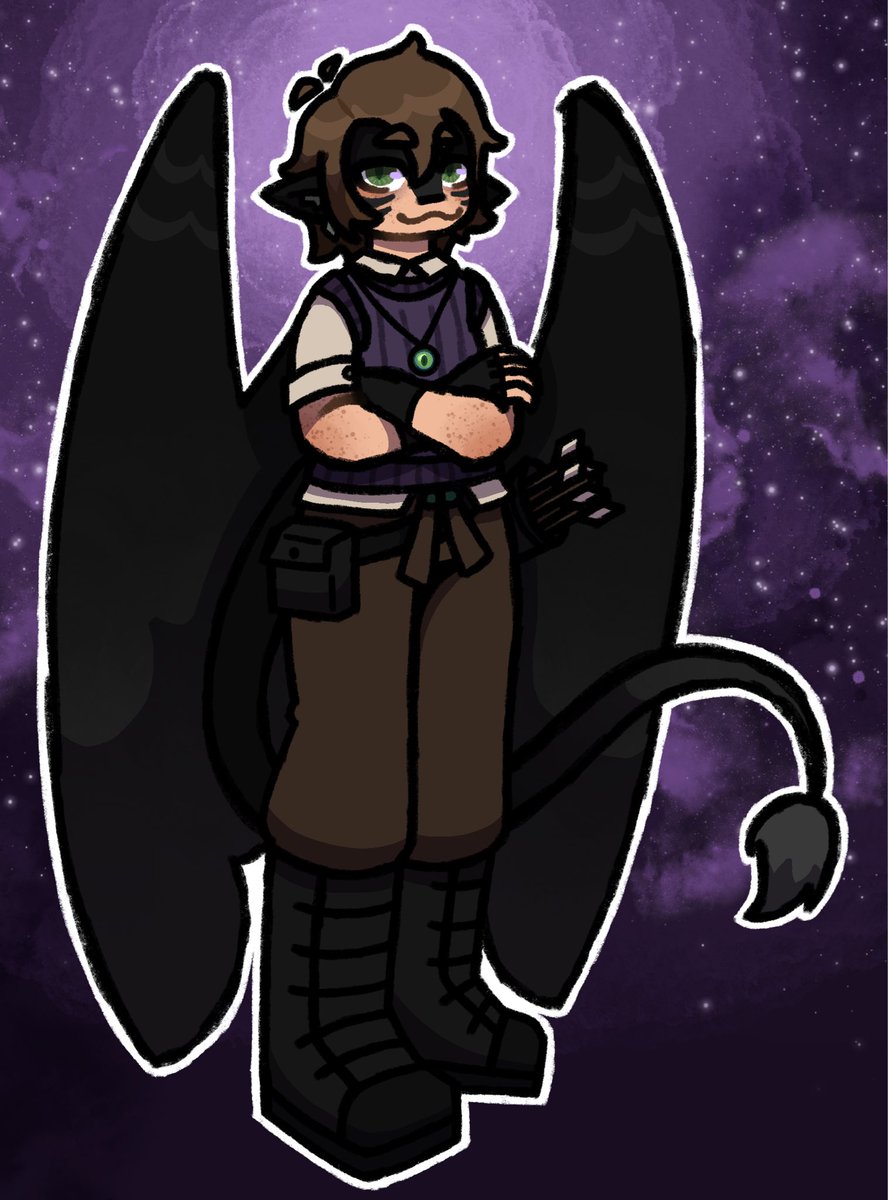 L1mb0_was_her3's tweet photo. This is Lune, my persona. They’re basically a Minecraft oc lol https://t.co/pNoH1kTPwK
